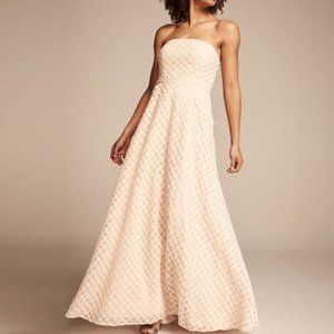 Nicole Miller Blush Strapless Gown NWT Sz8 NM61133